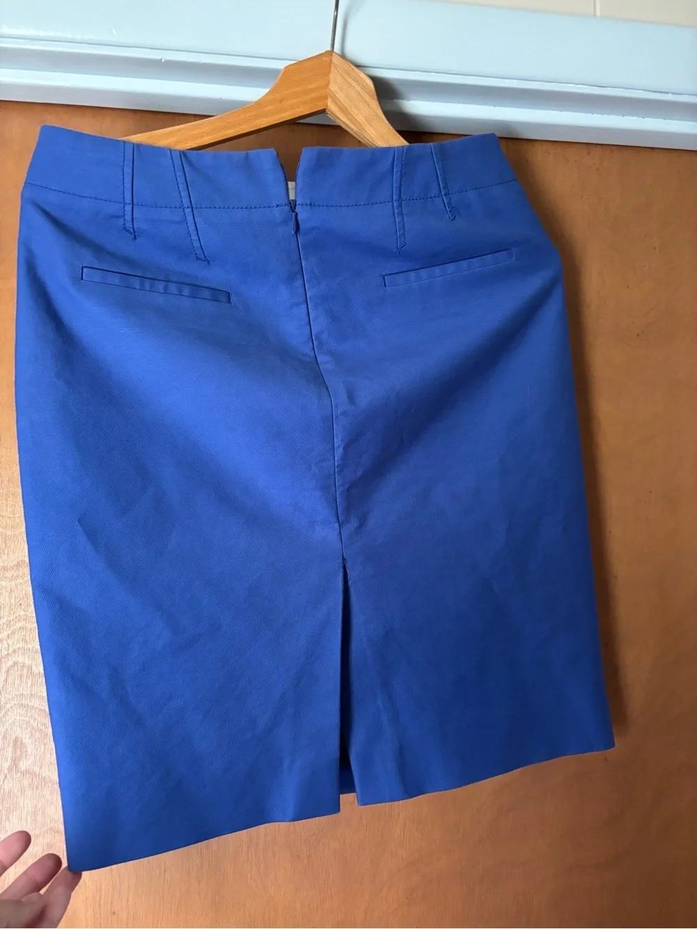 J. Crew Vibrant Royal Blue Pencil Skirt